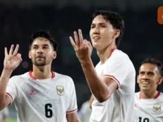 Timnas Indonesia Hancurkan Kamboja 5-1, Mitchell Baker Cetak Hattrick Debut