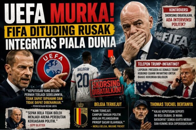 UEFA Kecam FIFA atas Keputusan Batalkan Skorsing Balogun di Piala Dunia 2026