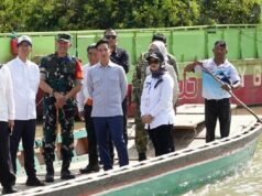 Wapres Gibran Tinjau Pembangunan Jembatan Way Bungur di Lampung Timur