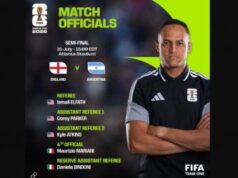 Wasit Ismail Elfath Dipercaya Pimpin Semifinal Inggris vs Argentina di Piala Dunia 2026