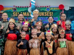 Dulu Beribadah di Teras, Kini Anak-anak Papua Memiliki Gedung Sekolah Minggu Permanen
