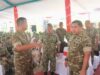 Pastikan Kesiapan Prajurit, Wapang TNI Bersama Menhan Tinjau Marshalling Area Yonif TP 937/Satria Kalijaga