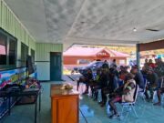 Kodim 1714/Puncak Jaya Gelar Nobar Pertandingan Piala Dunia 2026 di Kab. Puncak Jaya