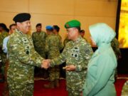 Irjen TNI Pimpin Laporan Korps Kenaikan Pangkat 105 Pati TNI