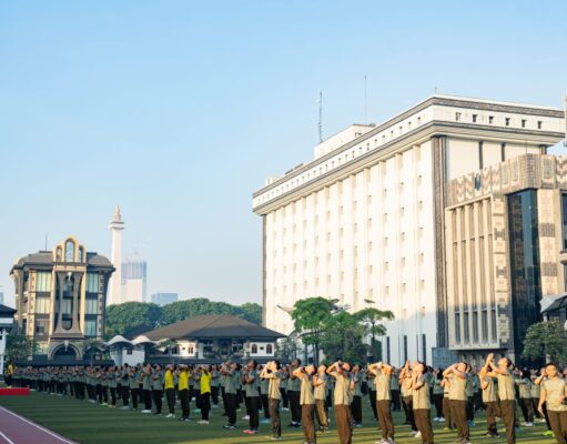 Panglima TNI dan Kasad Perkuat Soliditas Melalui Olahraga Bersama Prajurit