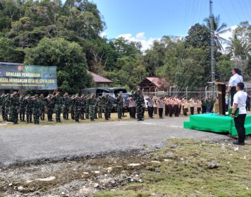 Danrem 181/PVT Bersama Bupati Sorong Selatan Resmi Buka TMMD Ke-129 TA 2026, Wujudkan Sinergi Membangun Negeri dari Desa