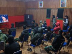 Kodim 1714/Puncak Jaya Gelar Nobar Pertandingan Piala Dunia 2026 di Kabupaten Puncak Jaya