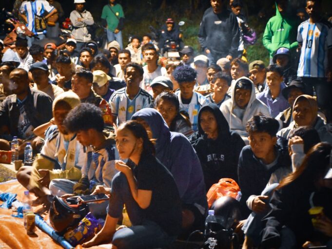 Kodim 1710/Mimika Gelar Nobar Final Piala Dunia 2026 di Tiga Lokasi Bersama Masyarakat