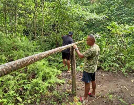 Hadirkan Harapan Baru : Program TNI Manunggal Air Bersih Capai Progres 70 Persen Pada Kegiatan TMMD Ke-129 Kodim 1807/Sorong Selatan
