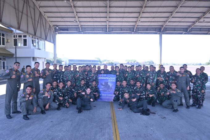 Tiga Penerbang Skadron Udara 11 Torehkan Prestasi Gemilang, Raih 1.000 Jam Terbang dan Terbang Solo Sukhoi Su-27/30