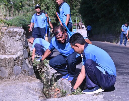 Aksi Peduli Lingkungan, Lanud Iswahjudi Bersihkan Telaga Sarangan