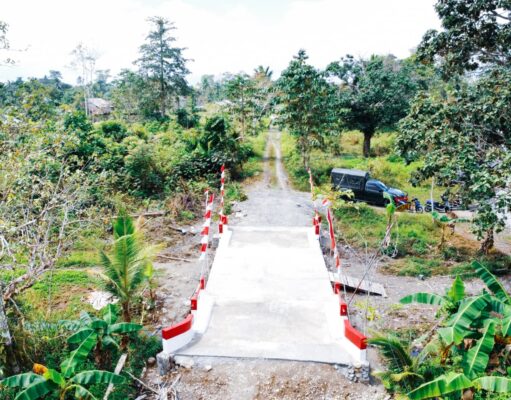 Jembatan Beton Kampung Kaugapu Rampung, Dandim 1710/Mimika: Jadi Penghubung Mobilitas dan Pendorong Perekonomian Warga