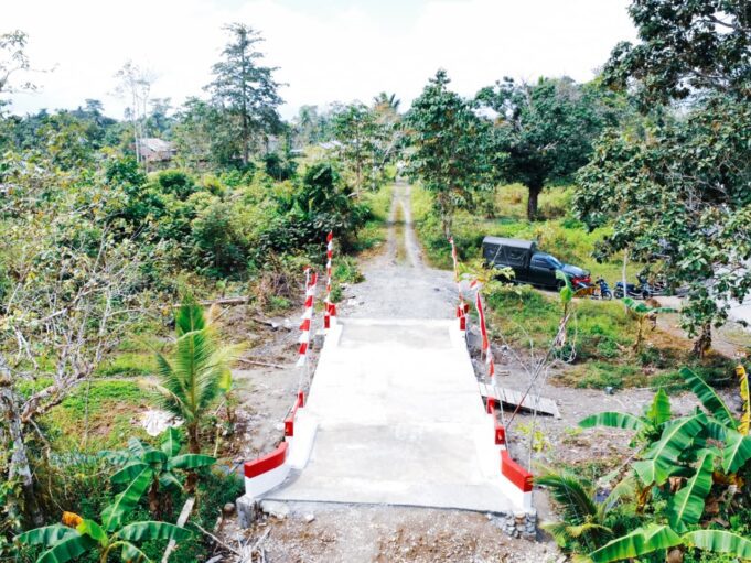 Jembatan Beton Kampung Kaugapu Rampung, Dandim 1710/Mimika: Jadi Penghubung Mobilitas dan Pendorong Perekonomian Warga