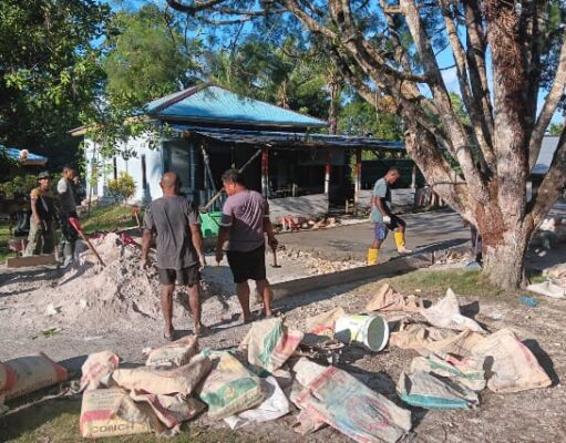 Pengecoran Jalan TMMD Ke-129 Kodim 1807/Sorong Selatan Rampung 100 Persen, Wujud Nyata Pengabdian TNI untuk Kesejahteraan Masyarakat