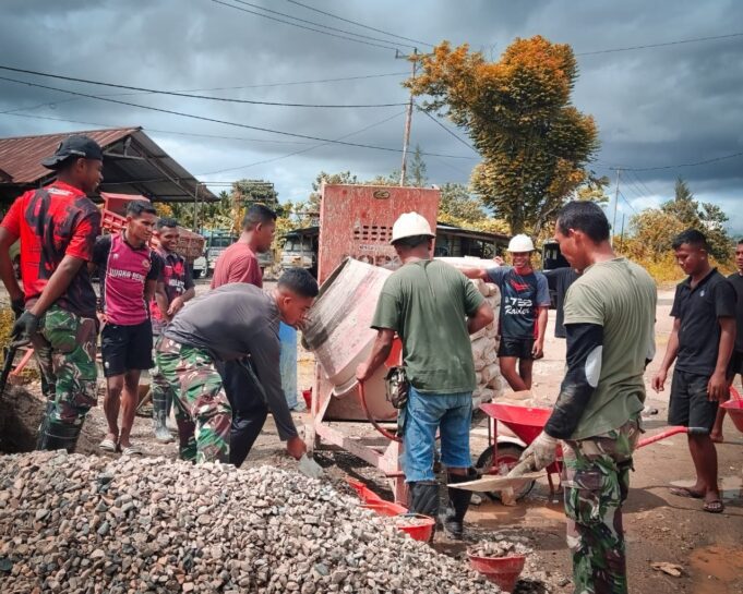 Warga Kampung Jimbi Sambut Gembira Rampungnya Pembangunan Jembatan Beton