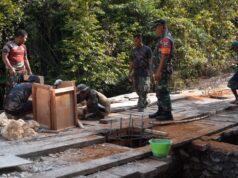 Rehab Jembatan TMMD Ke-129 Capai 55 Persen, Satgas TMMD Percepat Konektivitas dan Akses Masyarakat Kampung Sesor
