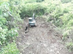 Program Unggulan TNI AD Berjalan, Satgas TMMD Ke-129 Buka Lahan Ketahanan Pangan di Kampung Sesor