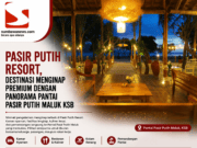 Pasir Putih Resort, Destinasi Menginap Premium dengan Panorama Pantai Pasir Putih Maluk KSB