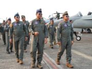 Panglima TNI Tinjau Kesiapan Alutsista Demo Udara HUT Ke-81 RI