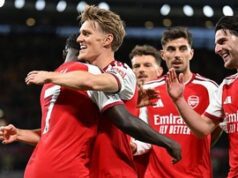 Arsenal Hajar Coventry 3-0, Odegaard Pimpin Awal Sempurna