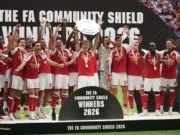 Arsenal Hancurkan Manchester City 3-0, Raih Community Shield 2026