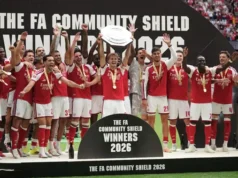 Arsenal Hancurkan Manchester City 3-0, Raih Community Shield 2026