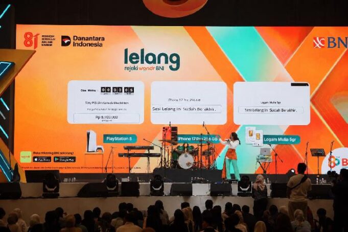 BNI Tawarkan Lelang Harian Produk Favorit di wondrX 2026