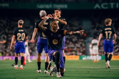Barcelona-Bantai-Elche-5-0-Flick-Rindu-Penyerang-Tengah