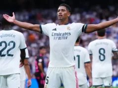 Bellingham Cetak Gol, Real Madrid Hancurkan Malaga 4-0 di La Liga 2026-27