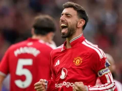 Bruno Fernandes Hattrick Bawa Man Utd Menang 5-2 atas Ipswich Town