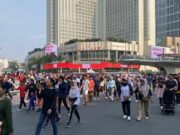 CFD Sudirman-MH Thamrin Tetap Ramai Usai Aksi Demo Ricuh