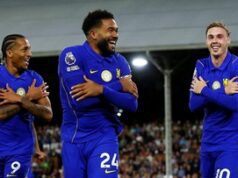 Chelsea Menang Tipis 3-2 atas Fulham, Rogers Tandai Debut Dengan Gol