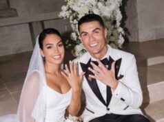Cristiano Ronaldo dan Georgina Rodriguez Resmi Menikah di Cascais