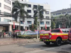 Gedung Bapenda DKI Terbakar, Api Melalap Ruang Arsip Lantai 11