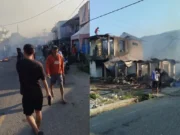 Gempa 7,7 Membuat Warga Manggarai Panik, Sejumlah Rumah Terbakar