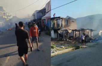 Gempa 7,7 Membuat Warga Manggarai Panik, Sejumlah Rumah Terbakar