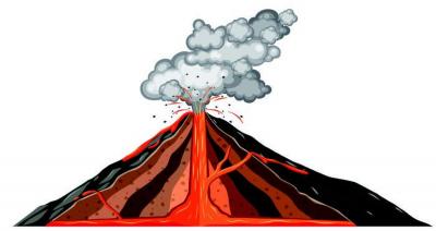 Gunung-Ibu-Erupsi-Kolom-Abu-Mencapai-1.000-Meter-di-Atas-Puncak