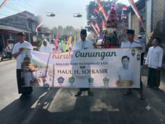 Ribuan Peserta Ikuti Kirab Gunungan Pada Peringatan Maulid Nabi Muhammad SAW 1448 H / 2026 & Haul KH Soekasir di Argopuro Panti