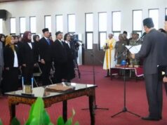 17 Kepala UPT Puskesmas dan Sejumlah Pejabat Fungsional Dilantik
