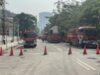 Imbas Kebakaran Gedung Bapenda DKI, Jalan Abdul Muis Masih Ditutup