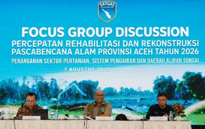 Integrasi DAS, Irigasi, dan Sawah Jadi Kunci Pemulihan Pertanian di Aceh