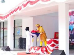 Jenderal Bintang 3 Polri Pimpin Upacara Kemerdekaan di Batas Laut Natuna