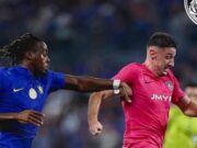 Johor Darul Taāzim Tahan Chelsea Imbang 3-3 dalam Pertandingan Panas di Malaysia