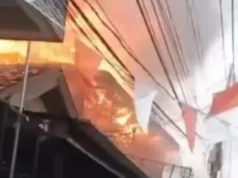 Kebakaran di Gambir Hanguskan 114 Rumah