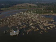 Kemarau Ungkap Jejak Kampung Somang yang Terendam