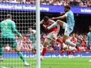 Manchester City Tumbang 0-3 dari Arsenal di Community Shield