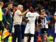 Mourinho Tuntut Wasit Lindungi Vinicius dari Pelanggaran Berulang