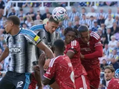 Newcastle dan Liverpool Berbagi Poin dalam Drama Menit Terakhir di St James’ Park