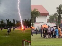 Pemain Thailand Safwan Awae Tewas Tersambar Petir di Lapangan