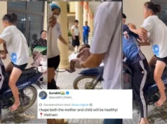 Perempuan Vietnam Melahirkan di Sepeda Motor dalam Perjalanan ke Rumah Sakit